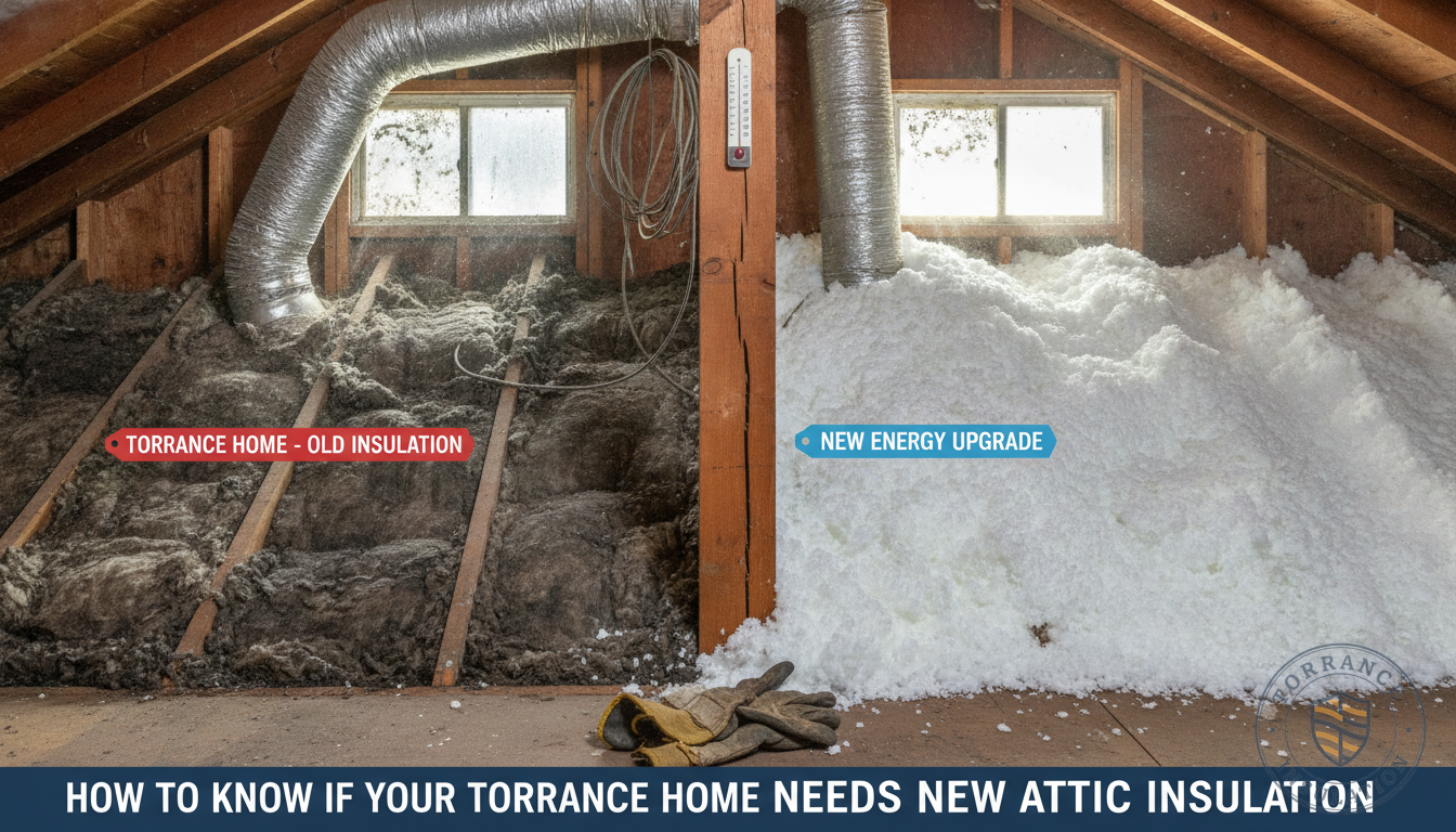 How to Know If Your Torrance Home Needs New Attic Insulation
