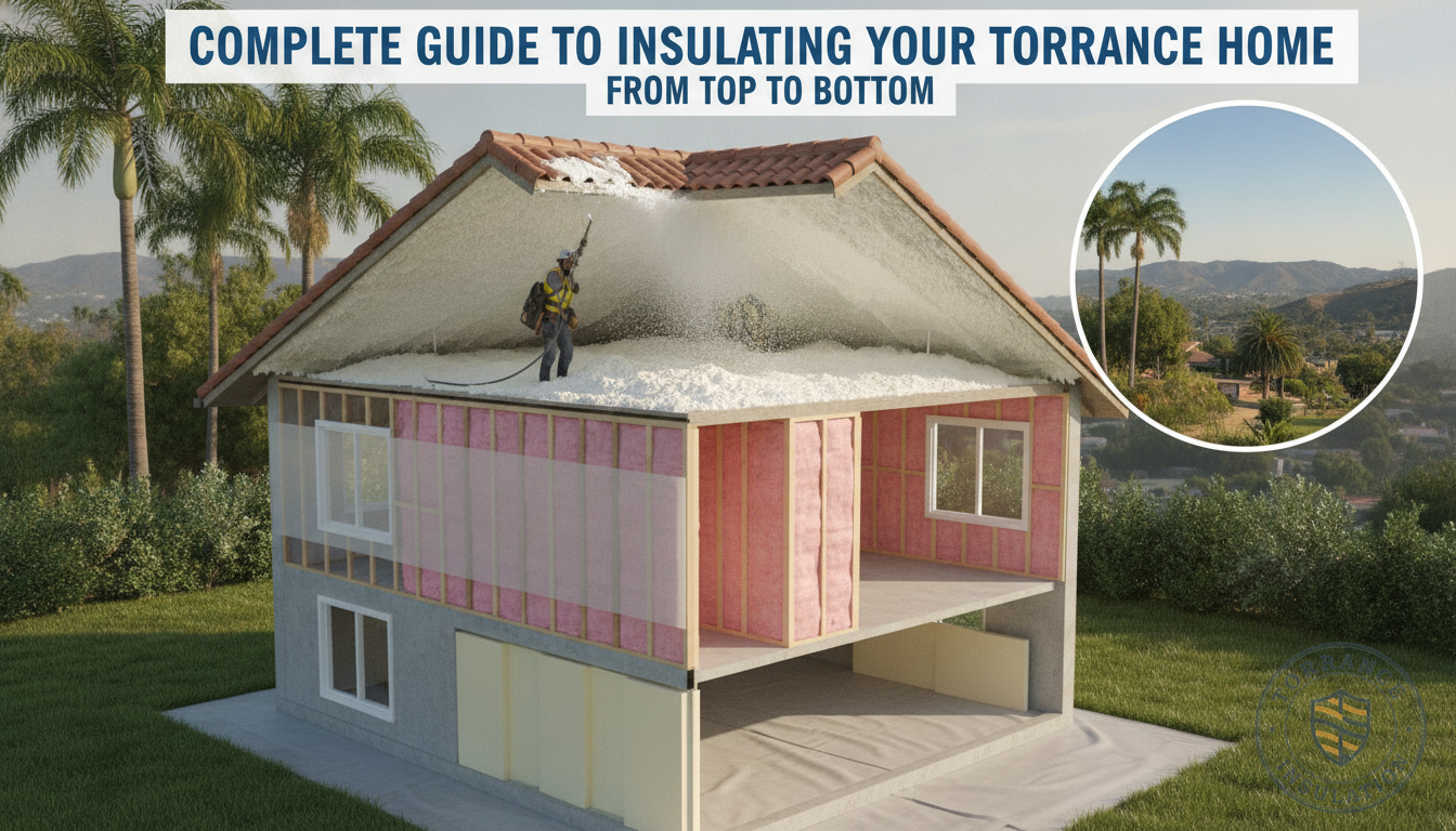 Complete Guide to Insulating Your Torrance Home From Top to Bottom